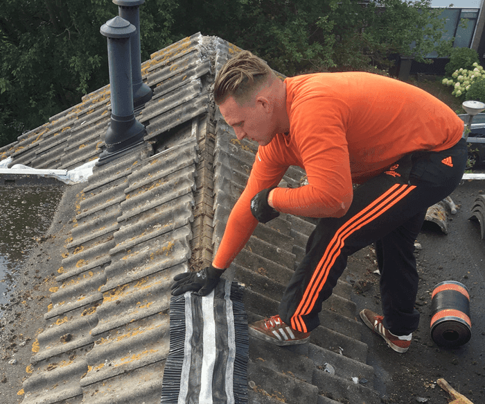 Daklekkage met spoed oplossen