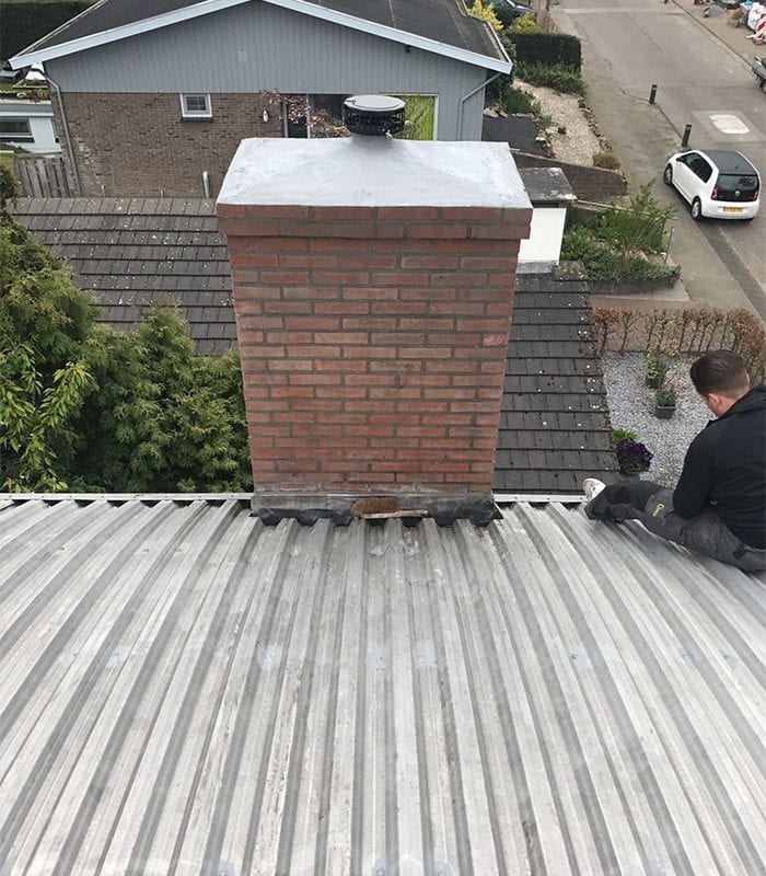 Schoorsteen repararen